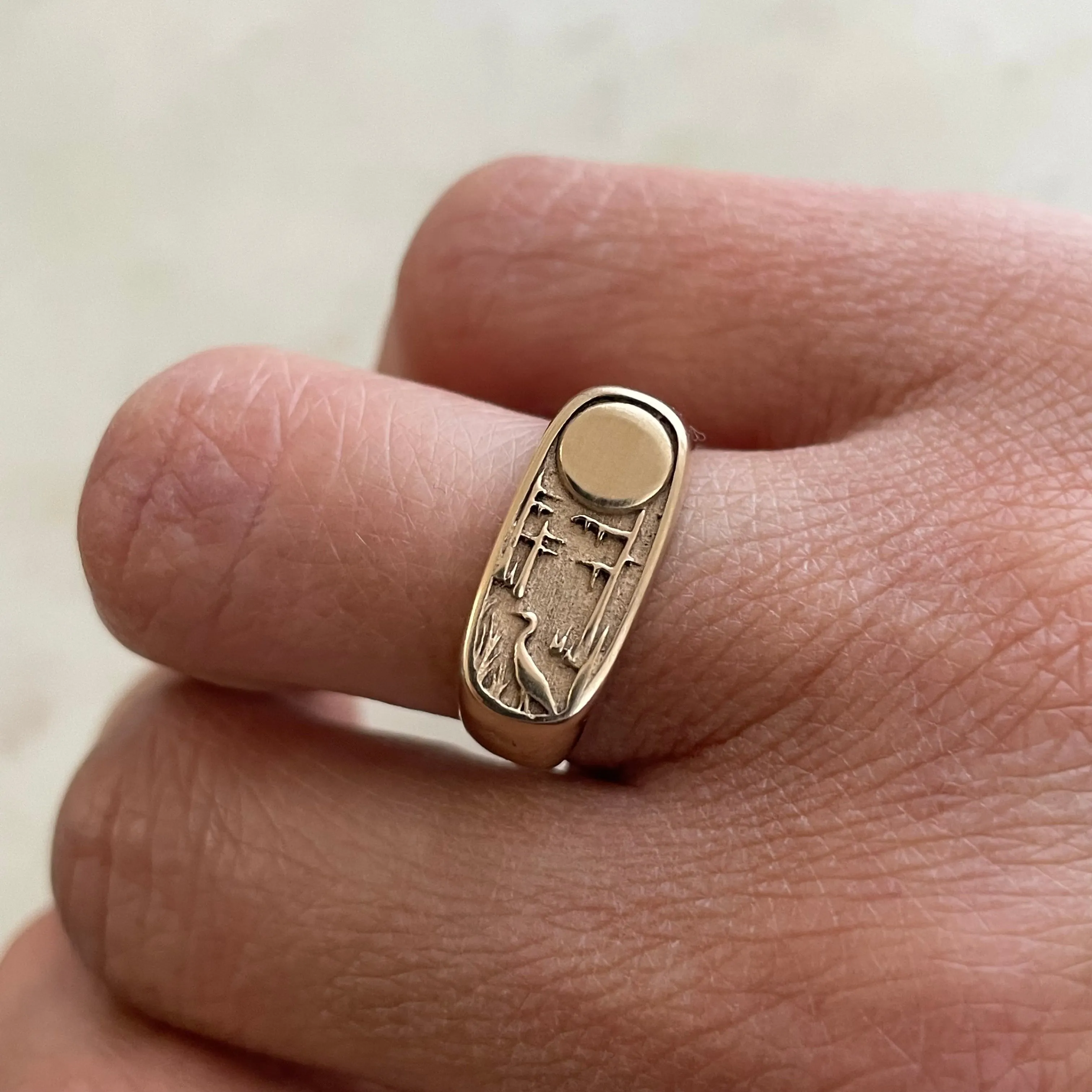 14K GOLD LOUISIANA WILD RING