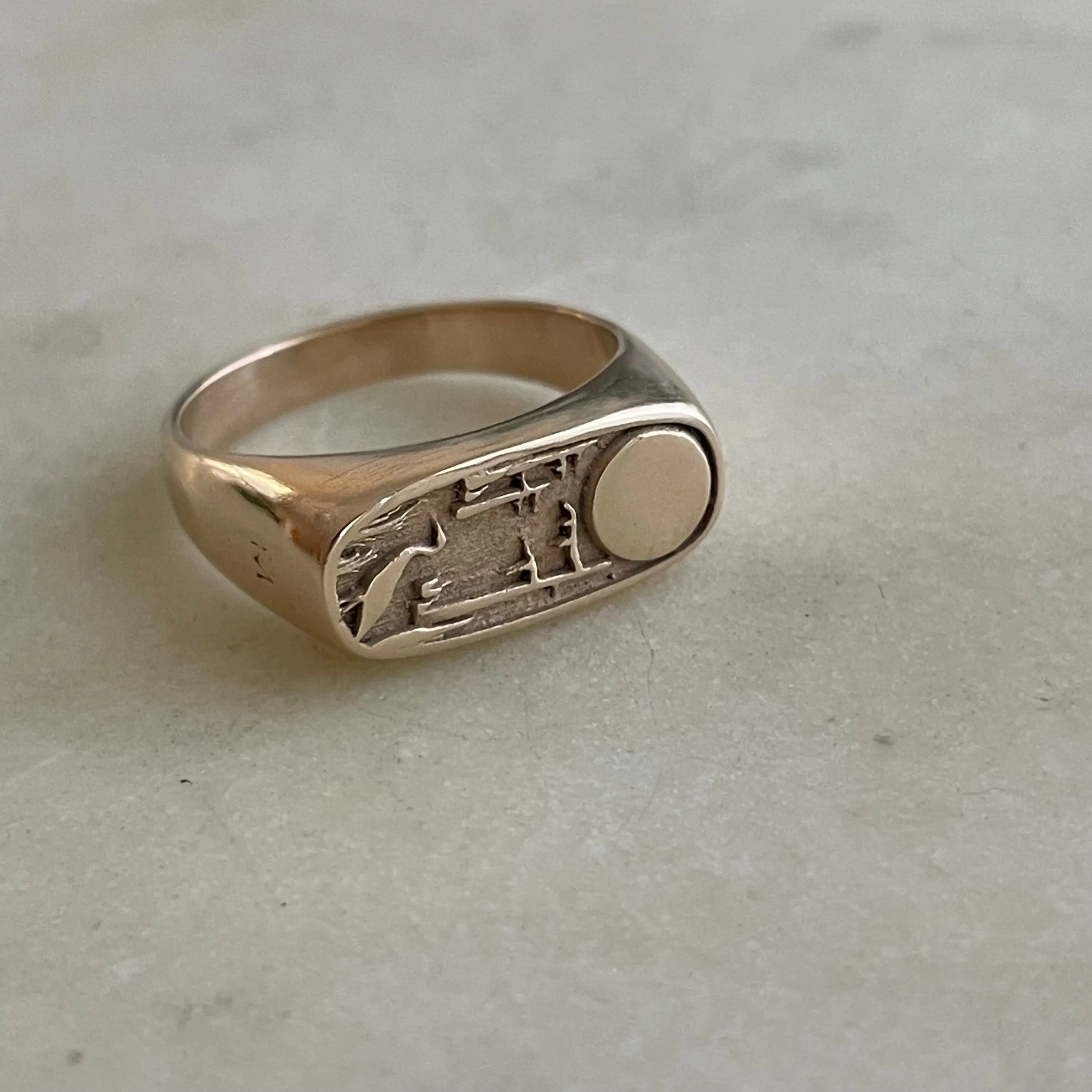 14K GOLD LOUISIANA WILD RING