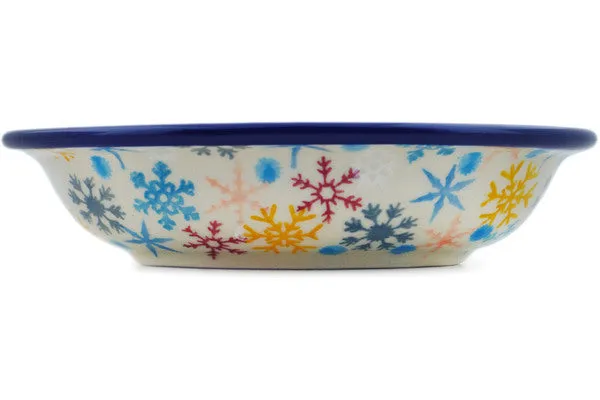 5" Soap Dish - Vintage Snow Fall