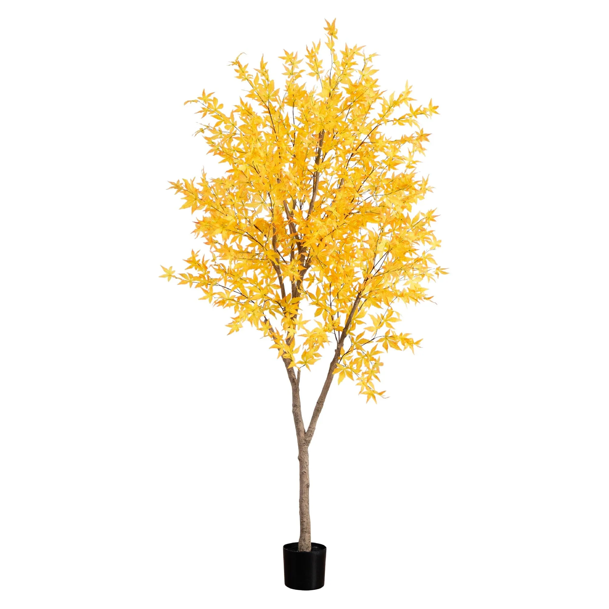 8’ Autumn Maple Artificial Fall Tree