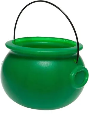 8" Cauldron Container - Green