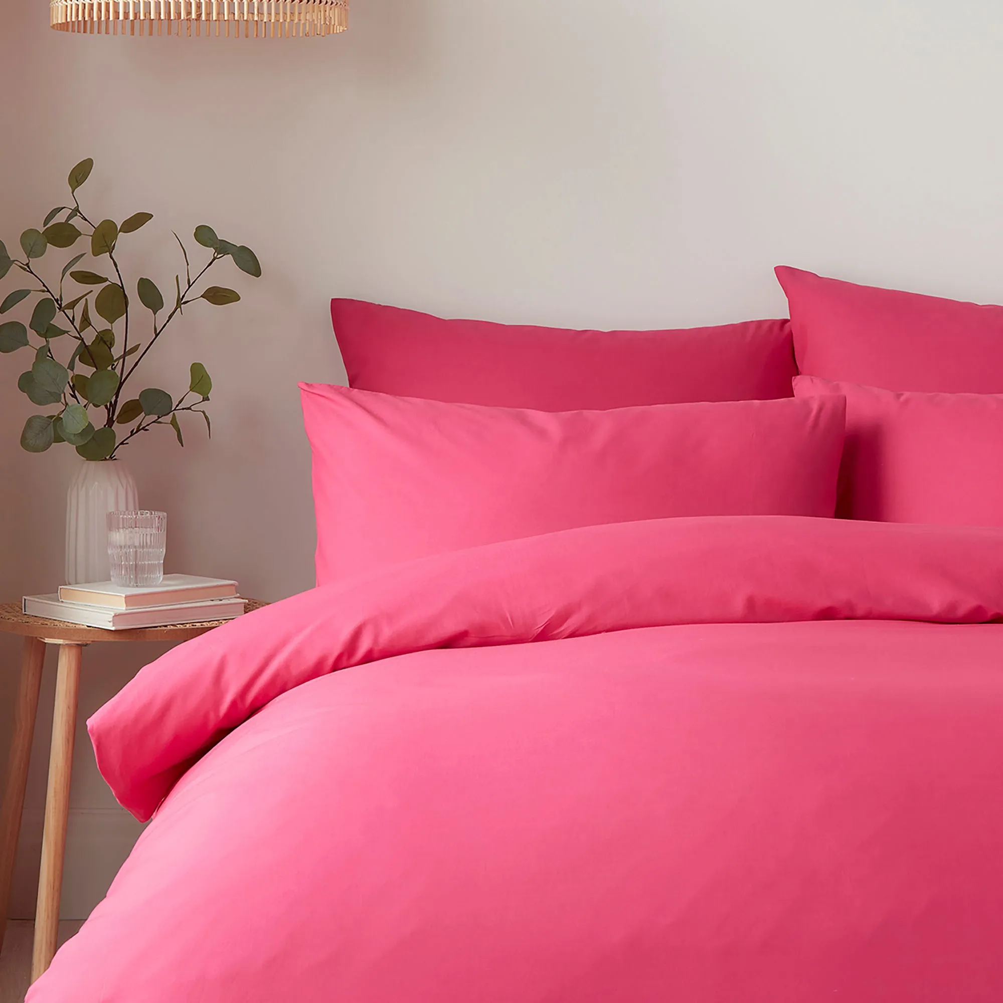 Appletree Pure Cotton Duvet Cover Set by Appletree Style in Pink