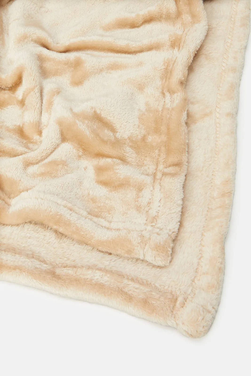 Beige Ultra Soft Blanket 
(Double Size)