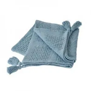 Belgium 80160BGW Blue Glow Throw Blanket