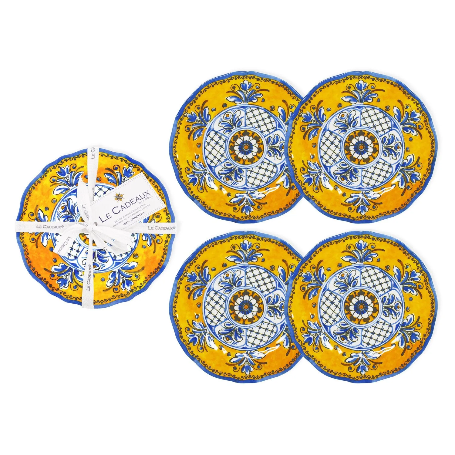 Benidorm Set of 4 Plates