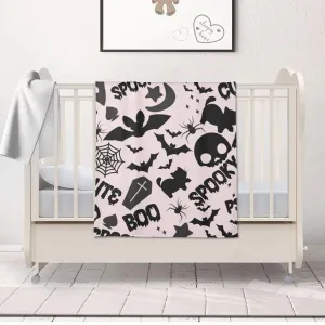 Best Breathable Cozy Flannel Blankets for Kids | Cute Halloween themed blankets | Spooky Boo