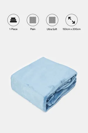 Blue Ultra Soft Blanket (Single Size)