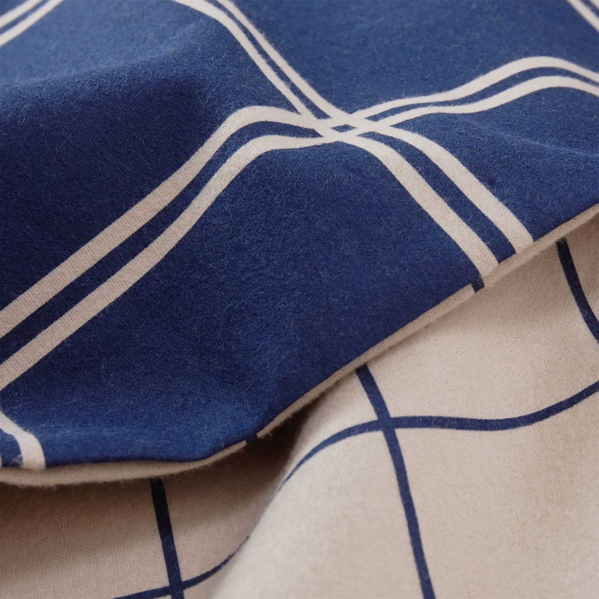 Brelade Bedding [Dark blue/Beige]