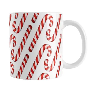 Candy Cane Pattern Mug