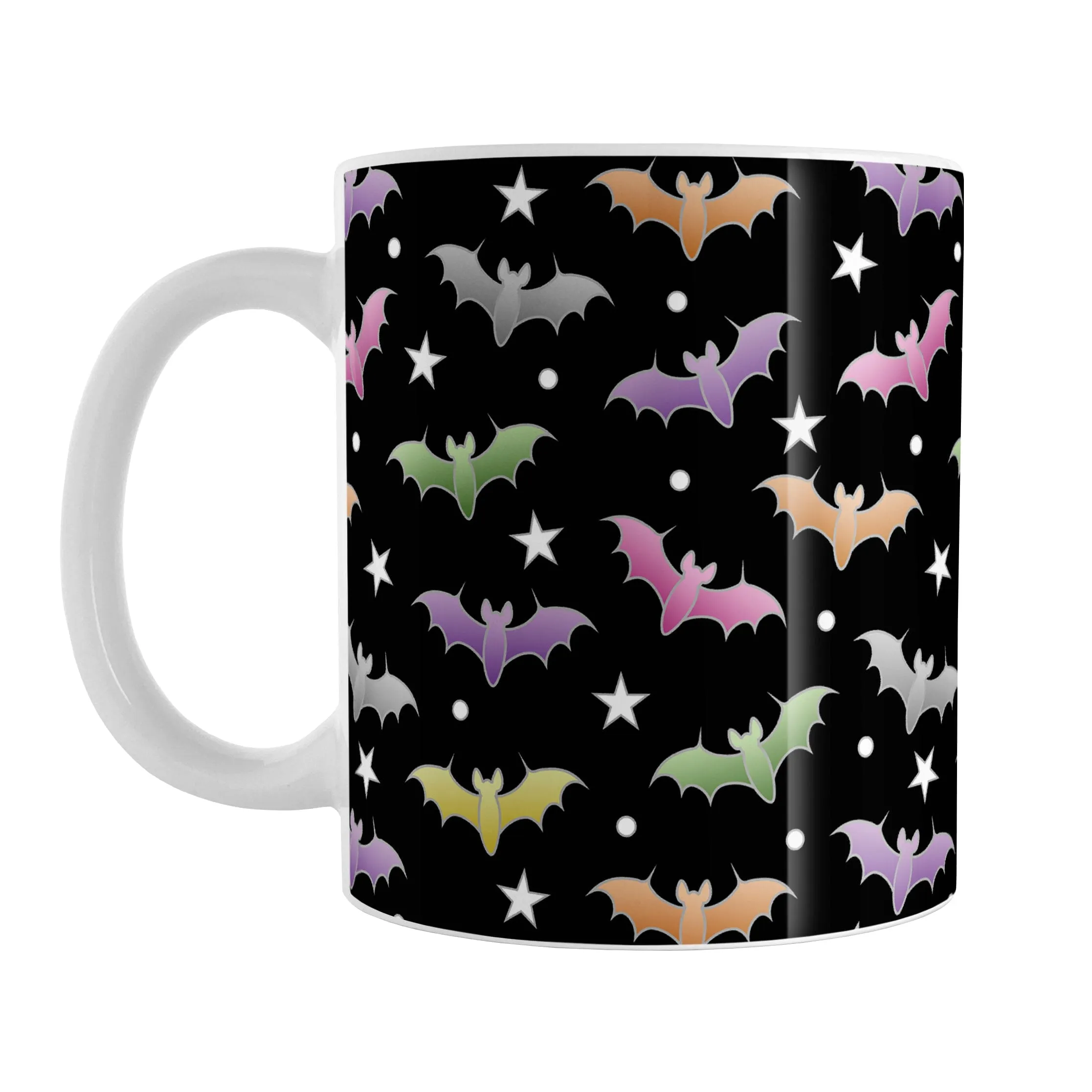 Colorful Bats Mug