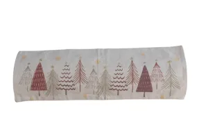 Cotton Printed Tree Lumbar Pillow