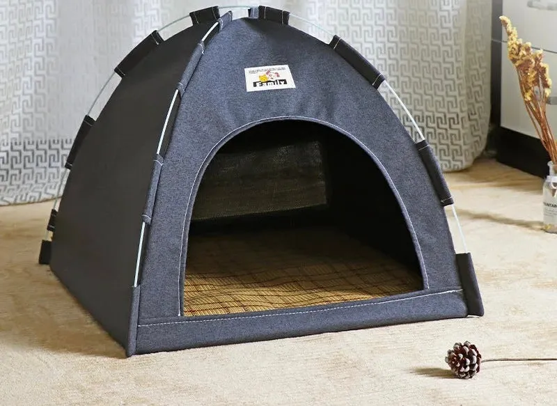 Cozy Tent Bed for Cats