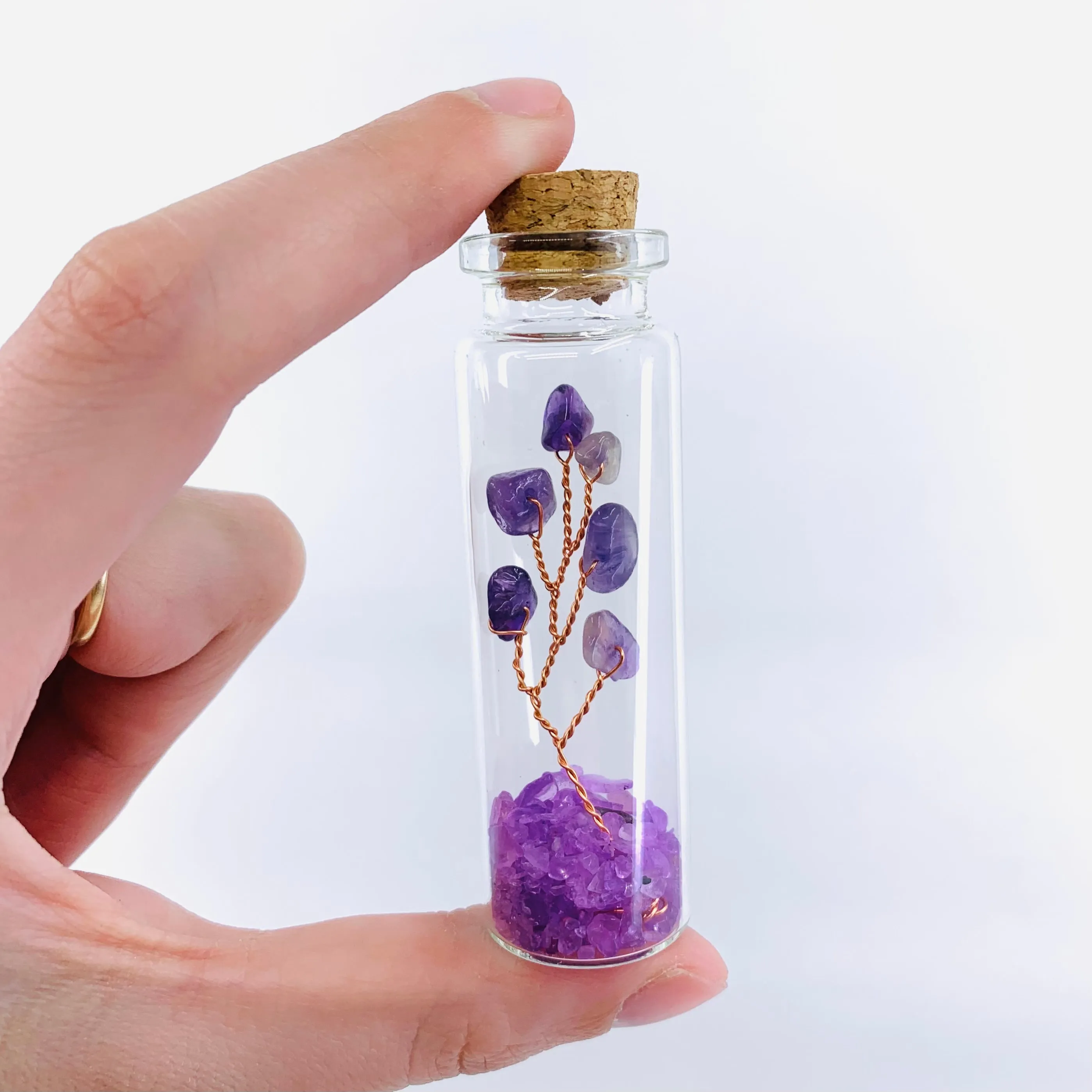 Crystal Bonsai in a Bottle