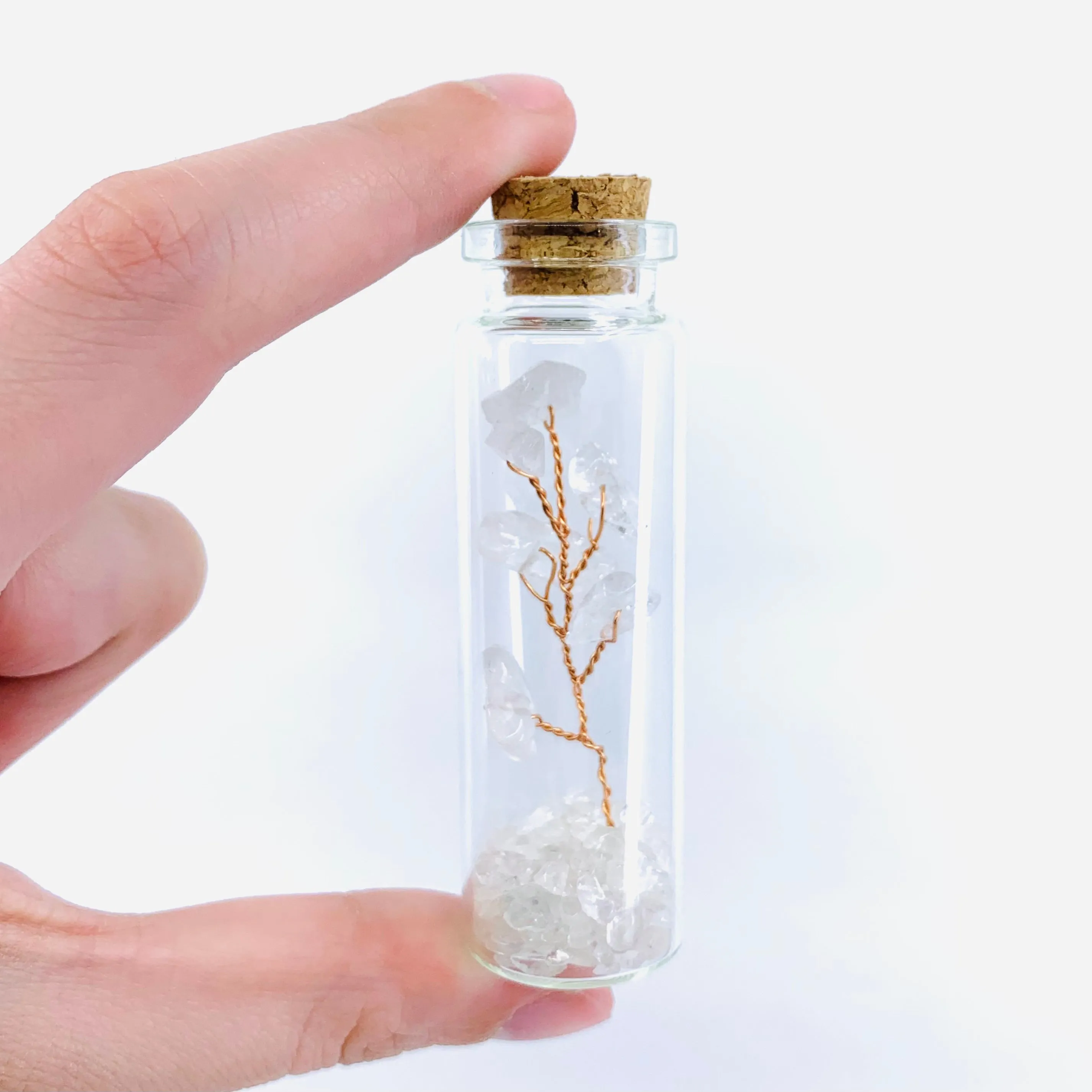 Crystal Bonsai in a Bottle