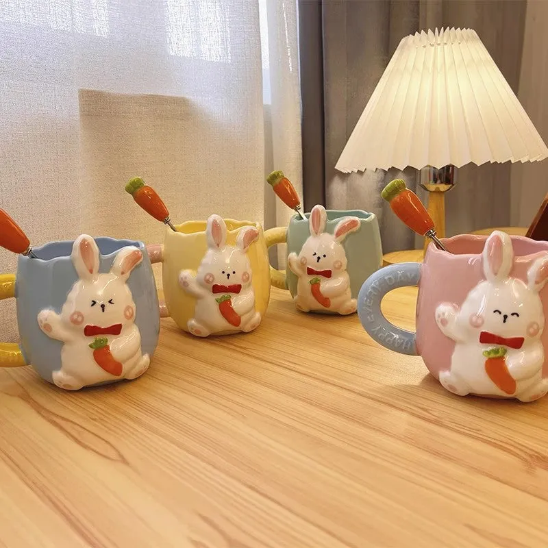 Cute Rabbit Ceramic Mugs PN6194