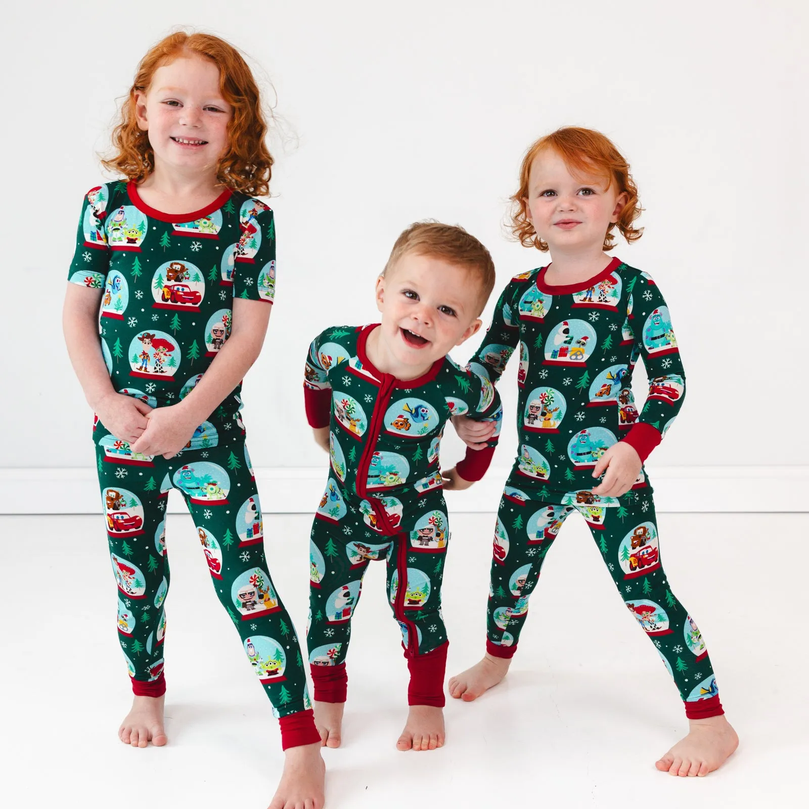 Disney A Very Pixar Christmas Two-Piece Short Sleeve Pajama Set