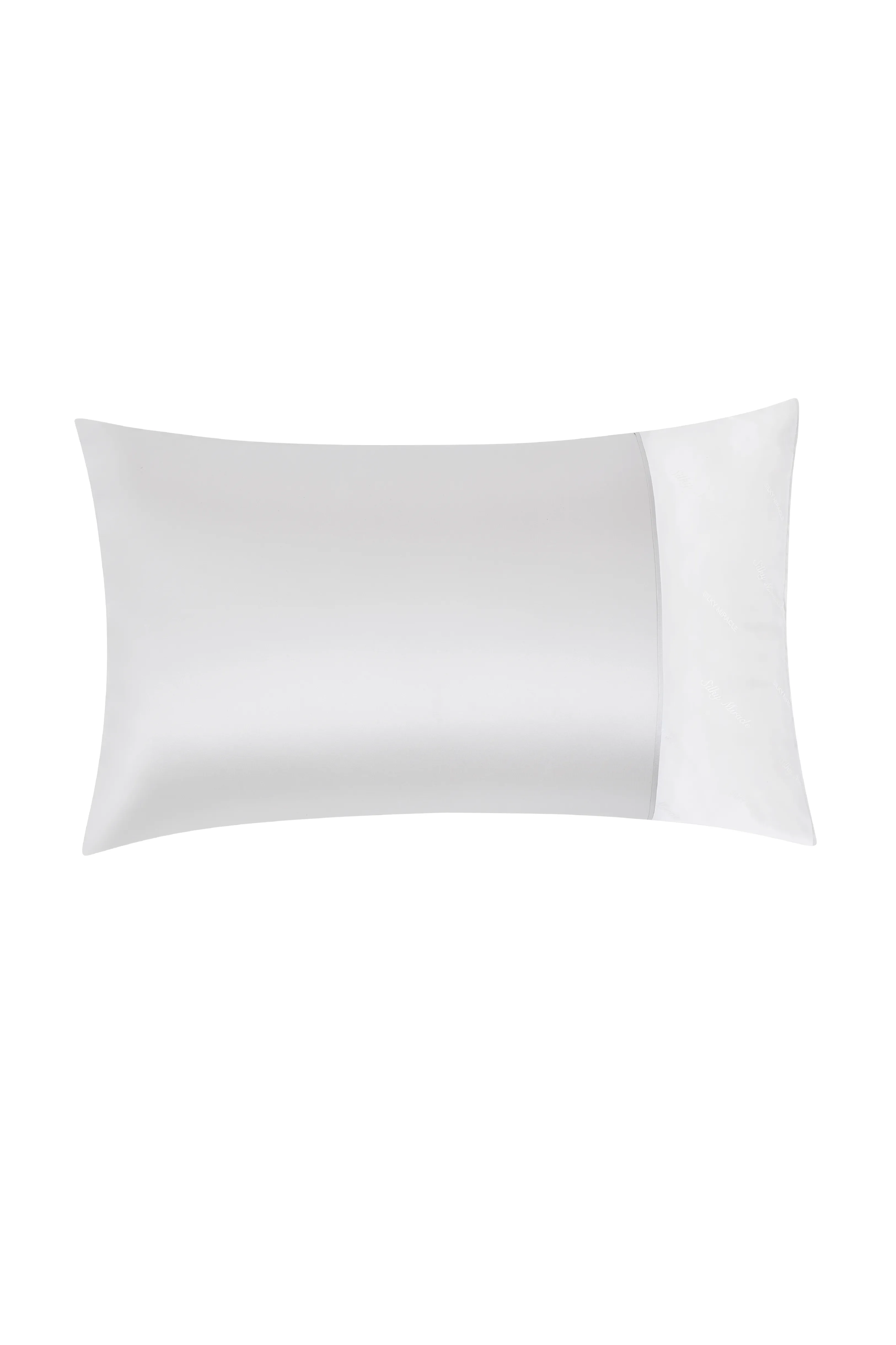 Galaxy Grey Silk Pillow Case