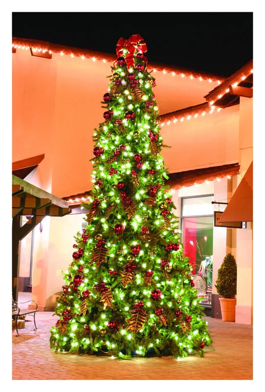 Giant Decorated Holly Tree