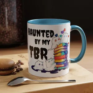 Haunted by my TBR Cat Bookworm (Let me Read! Design) Mug