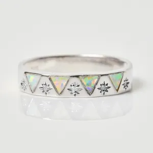 Izar Opal & Diamond Band