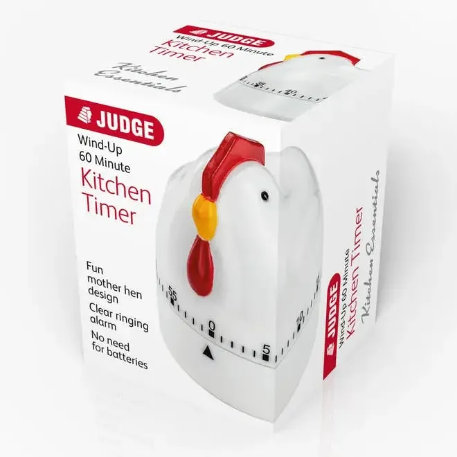 Judge Wind-Up 60 Minute Kitchen Timer - Mother Hen