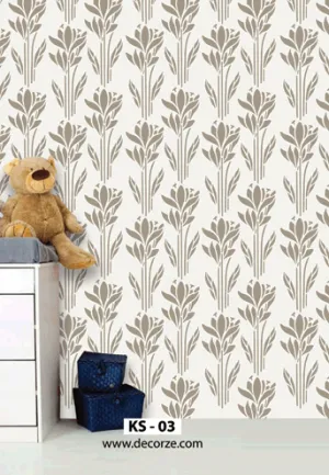 Kids room stencils for decorate with wall decals, KS-03