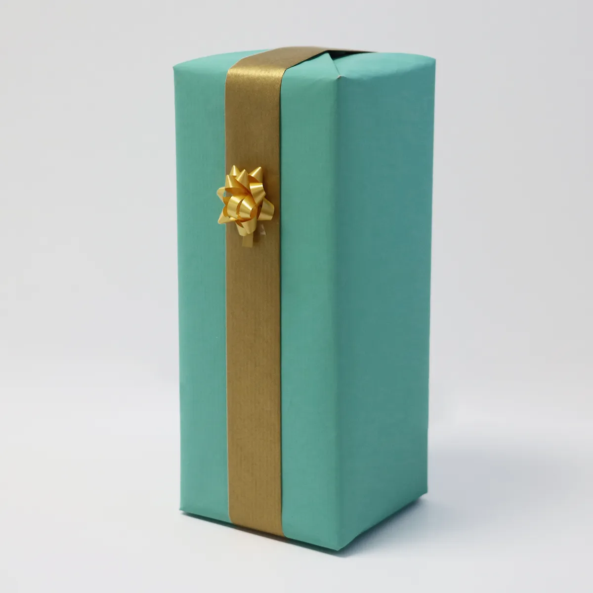 Kraft Colours Double-sided Counter Roll - Aqua/Gold