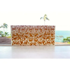 Light Brown Otomi Tenago Textile