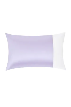 Lilac Silk Pillow Case