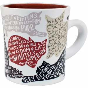 Literary Cat Mug