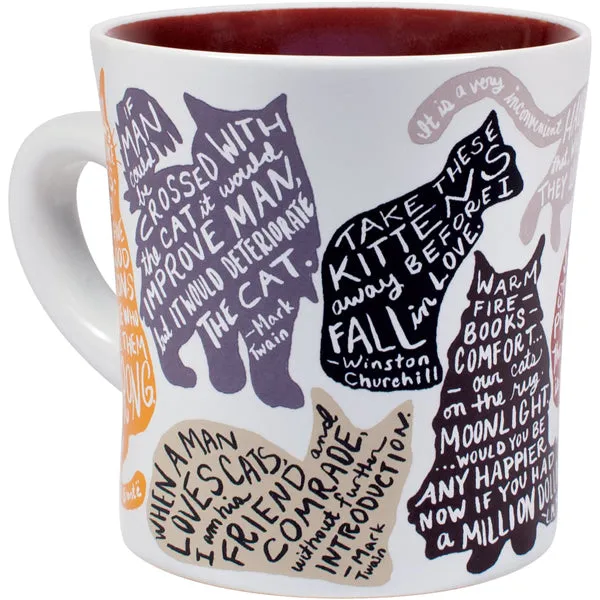 Literary Cat Mug