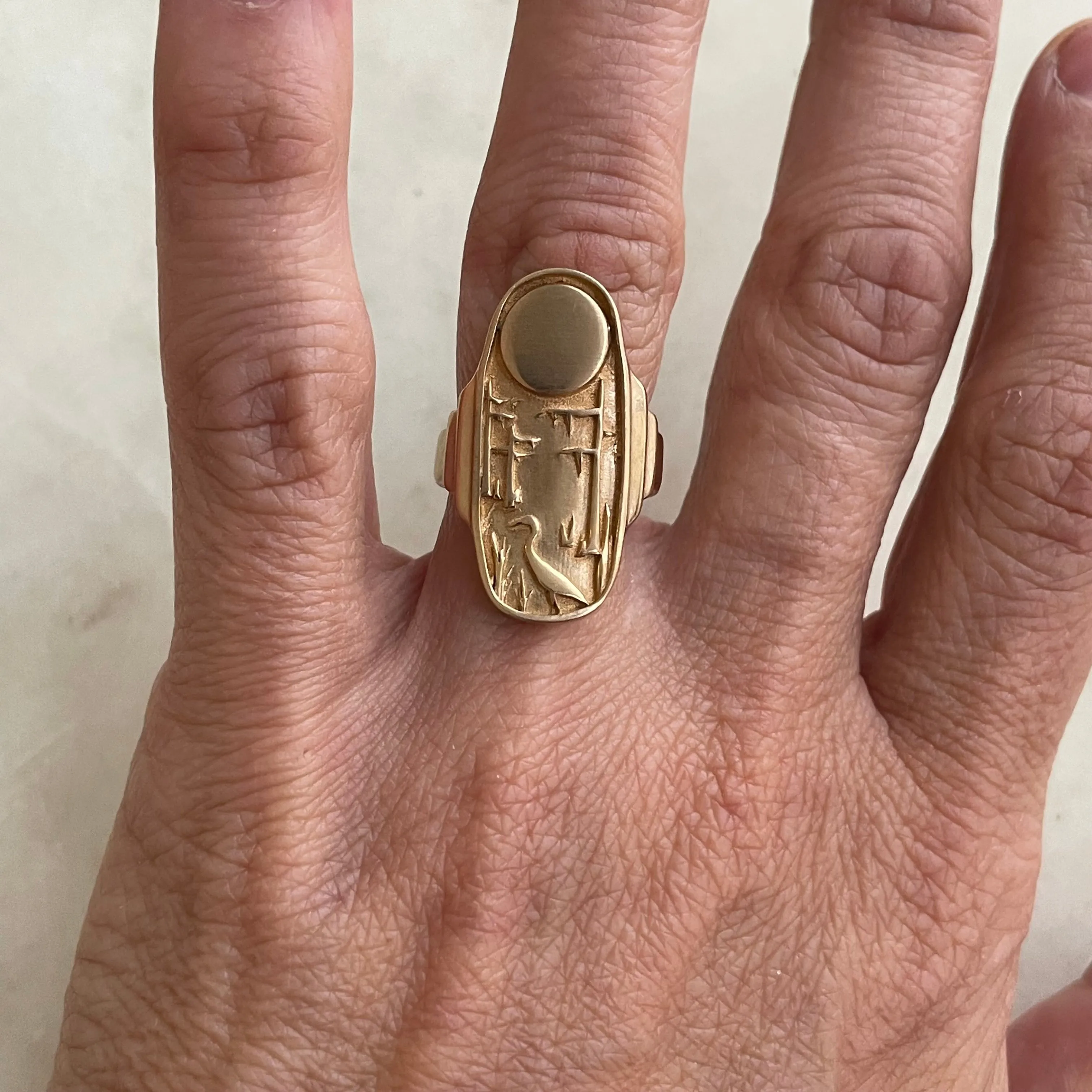 LOUISIANA WILD STATEMENT RING