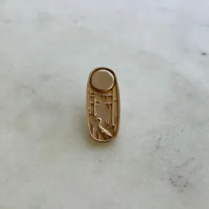 LOUISIANA WILD TIE/LAPEL PIN