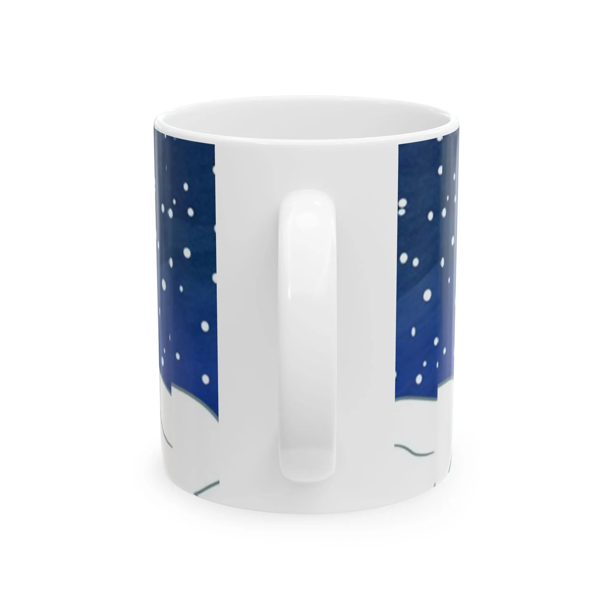 Princess Grace Charlie Brown Christmas Ceramic Mug - Perfect Holiday Gift