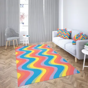 Retro Rainbow Rug