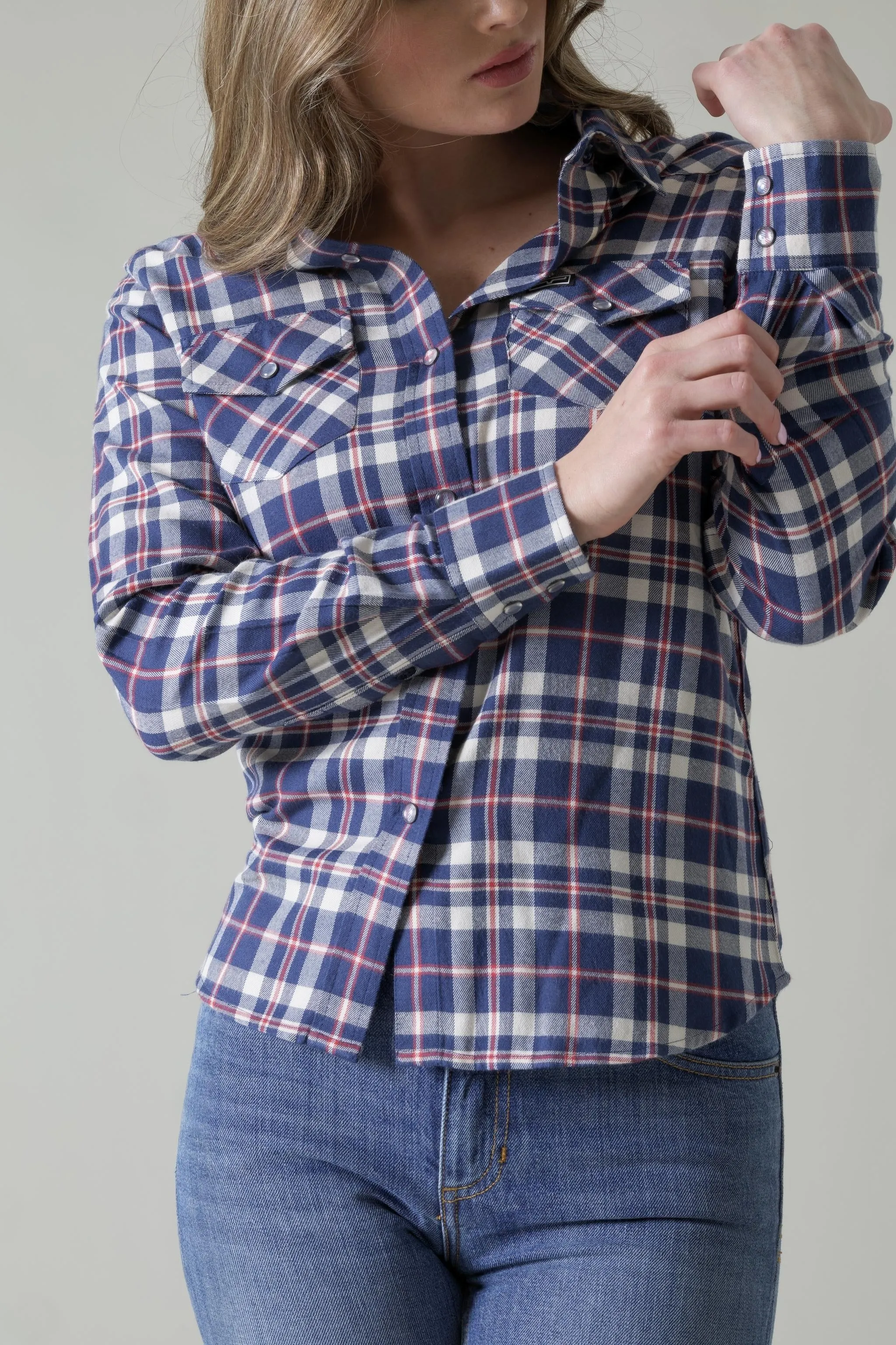 San Mateo Flannel Top