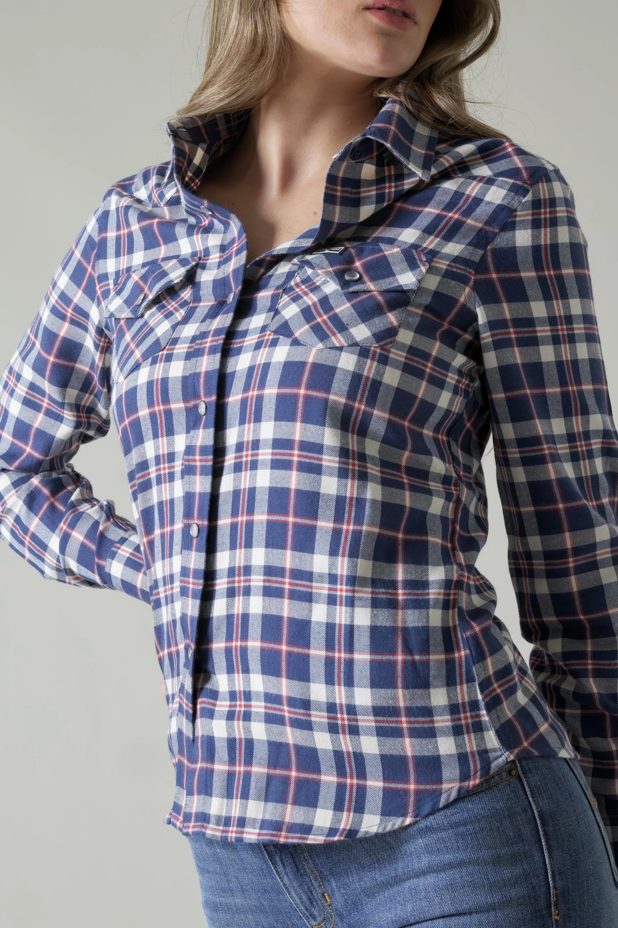 San Mateo Flannel Top