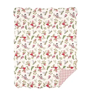 Sprig Bird Throw