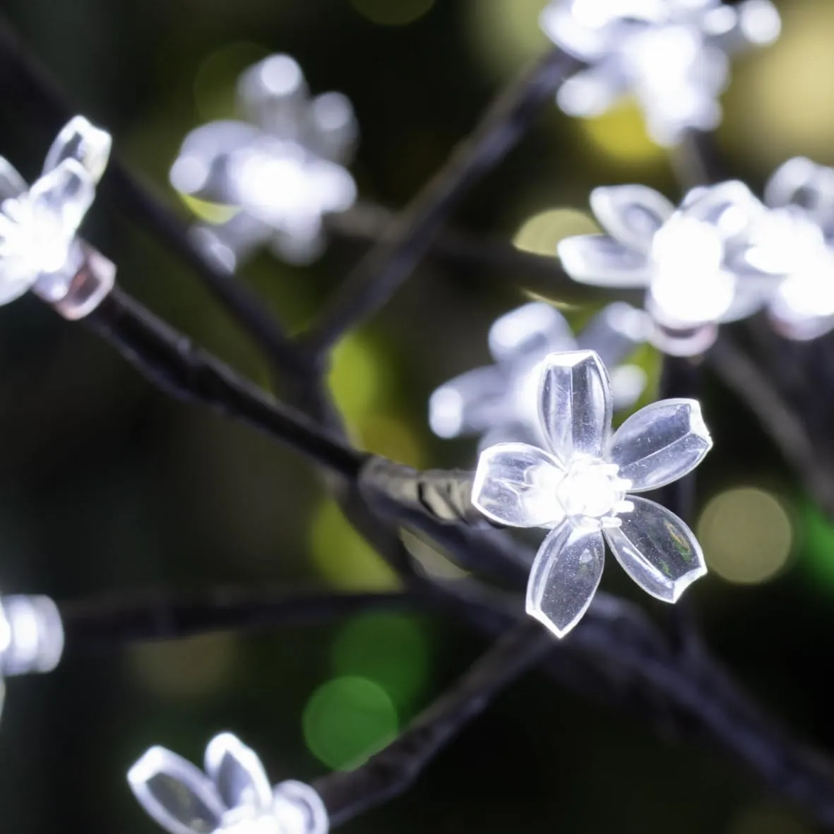 The Christmas Workshop 72210 60cm Blossom Tree / 128 Bright White Lights/Energy Efficient LEDs/Mains Operated/Steady On Light Pattern