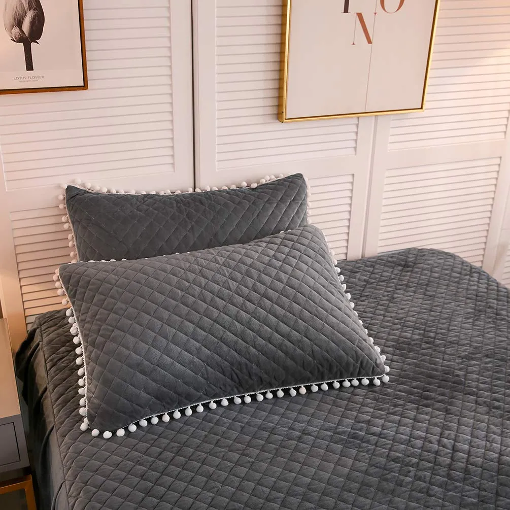 The Softy Dark Gray Bed Set