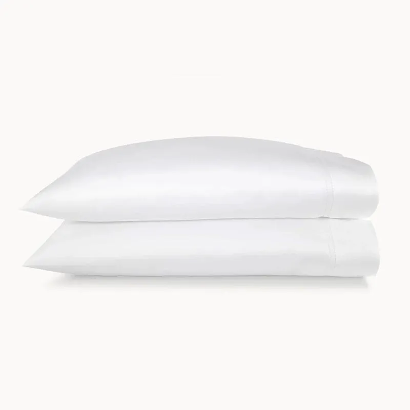 Virtuoso White Sateen Bedding by Peacock Alley