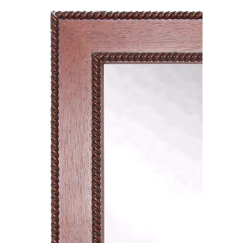 Western Rope Rectangular Wall Mirror