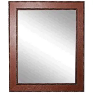 Western Rope Rectangular Wall Mirror