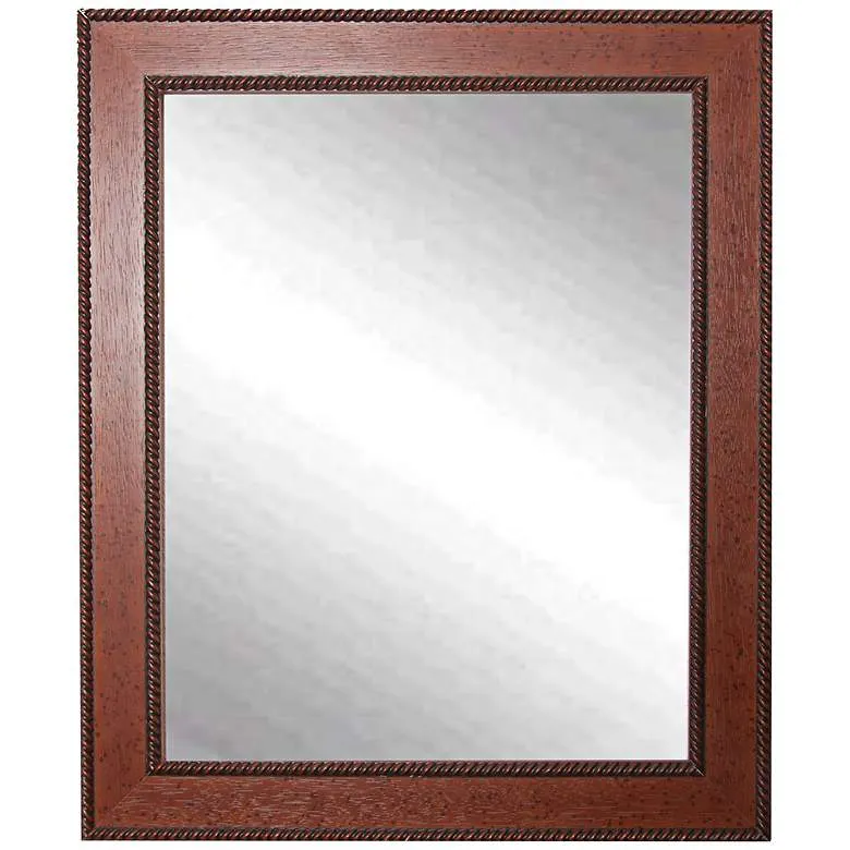 Western Rope Rectangular Wall Mirror